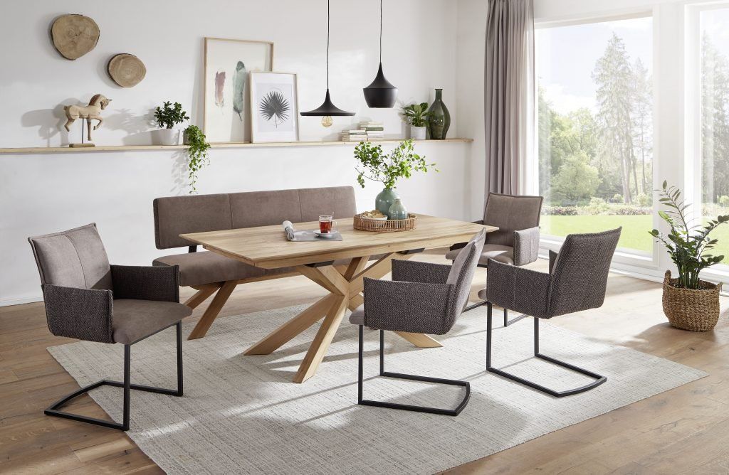 Auszugtisch FRANCA Wildeiche massiv