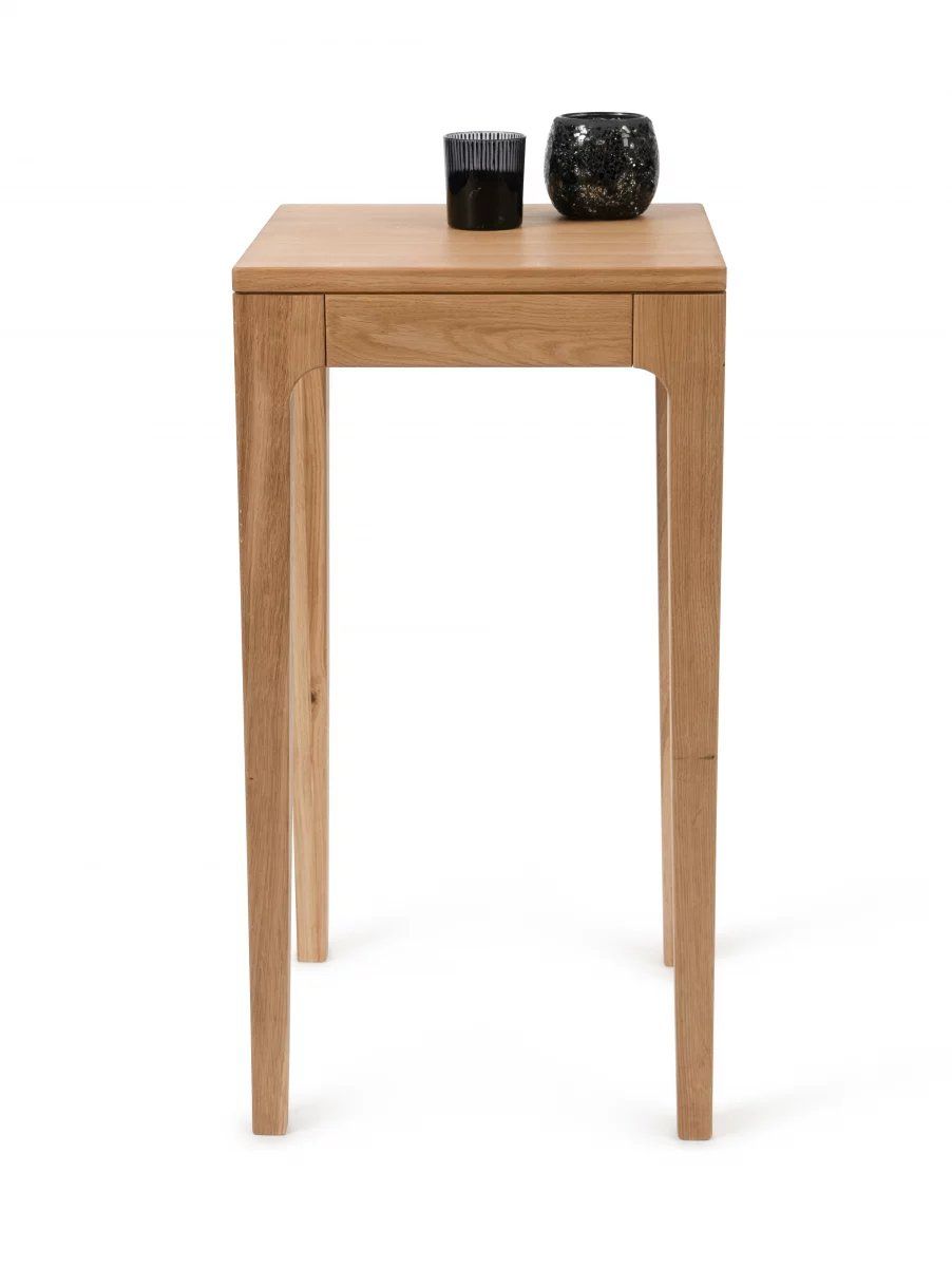 Beistelltisch Hocker KONA 2 Wildeiche massiv