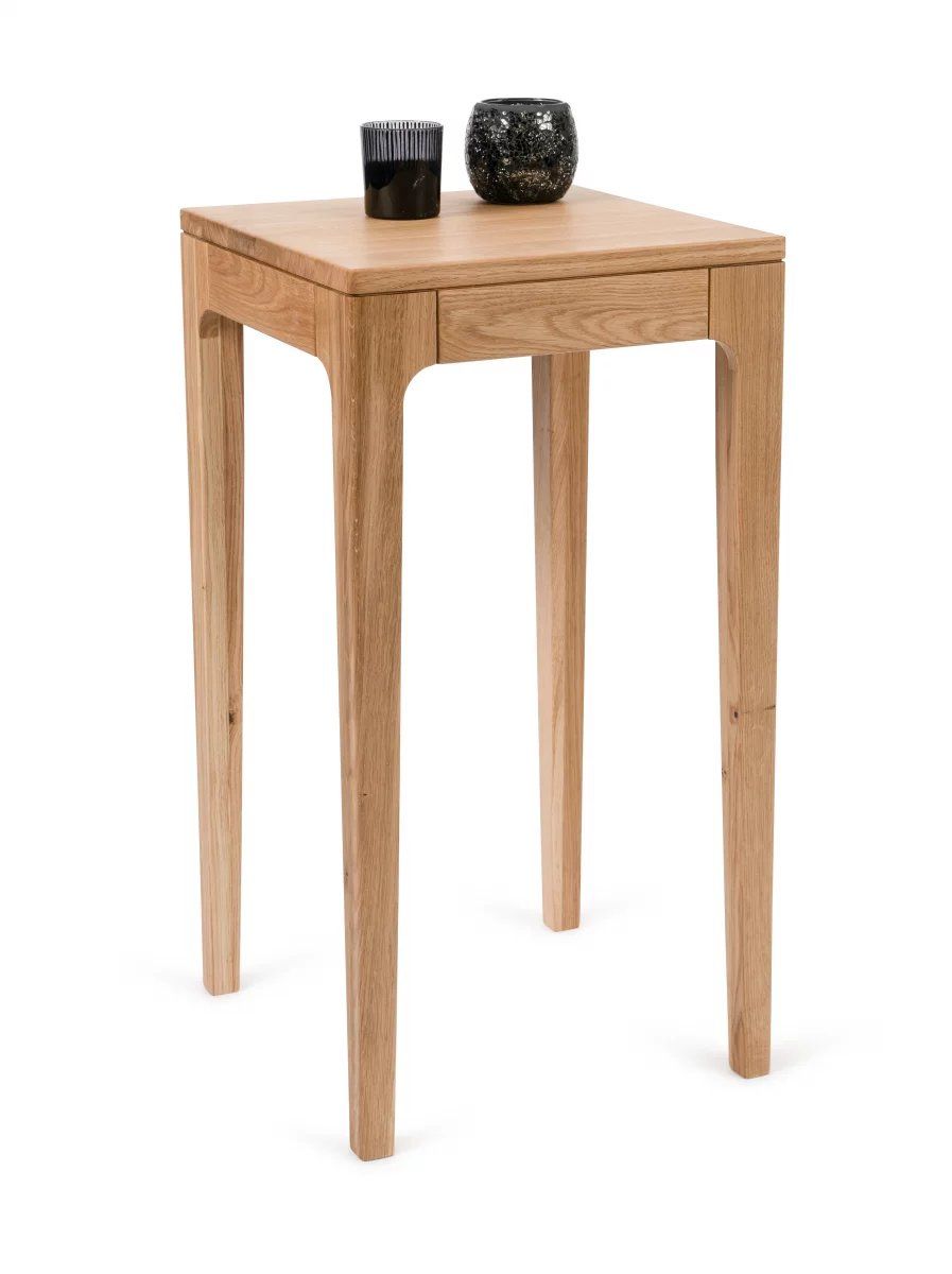 Beistelltisch Hocker KONA 2 Wildeiche massiv
