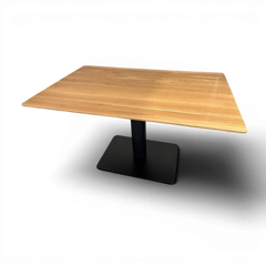 Tisch ELIAS MOLLIS Wildeiche massiv 130 x 80 cm Möbel Rufli AG bistro-tisch-elias-mollis-wildeiche-massiv-natur-lackiert-quadratisch-130x80-cm
