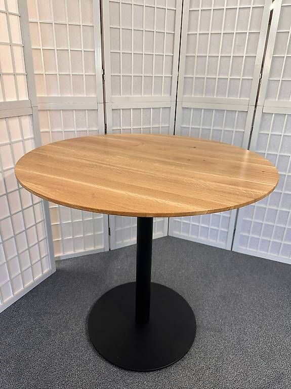 Tisch ELIAS MOLLIS Wildeiche massiv D 80 cm