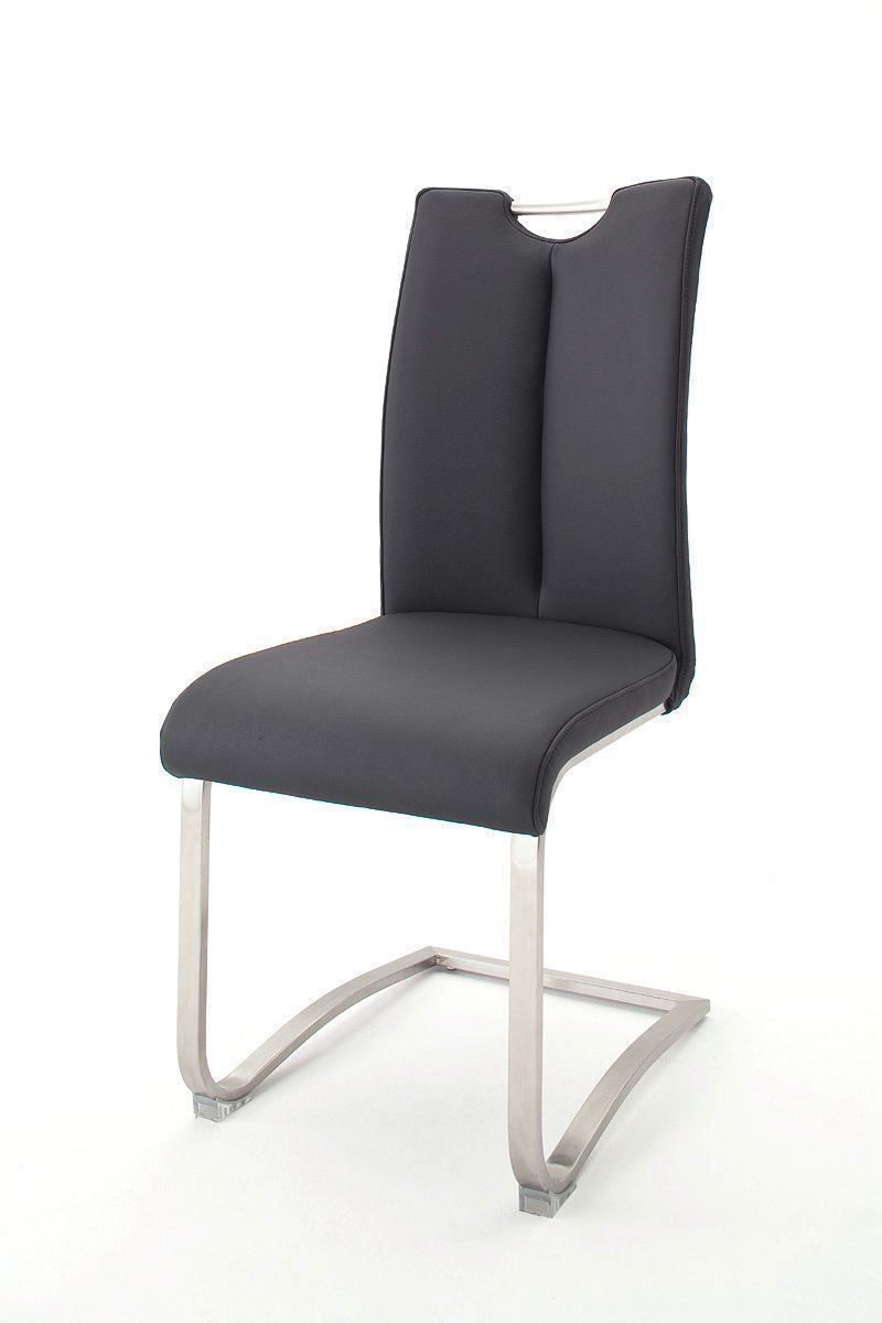 2er Set Freischwingerstühle ARTOS Leder