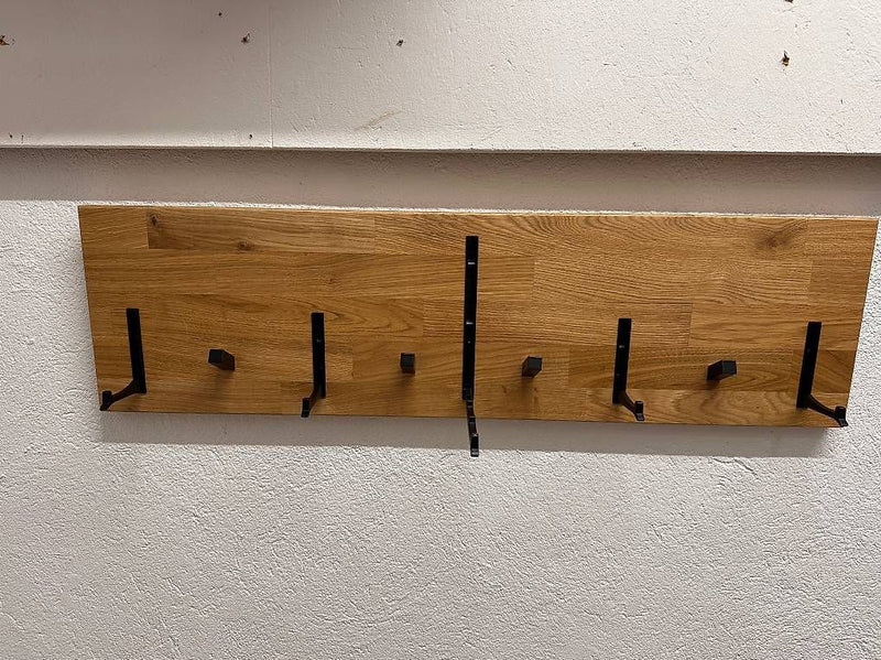 Garderobe COLON Wildeiche massiv 80 cm Möbel Rufli AG garderobe-garderobenleiste-colon-wildeiche-massiv-80-cm-4