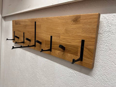 Garderobe COLON Wildeiche massiv 80 cm Möbel Rufli AG garderobe-garderobenleiste-colon-wildeiche-massiv-80-cm-5