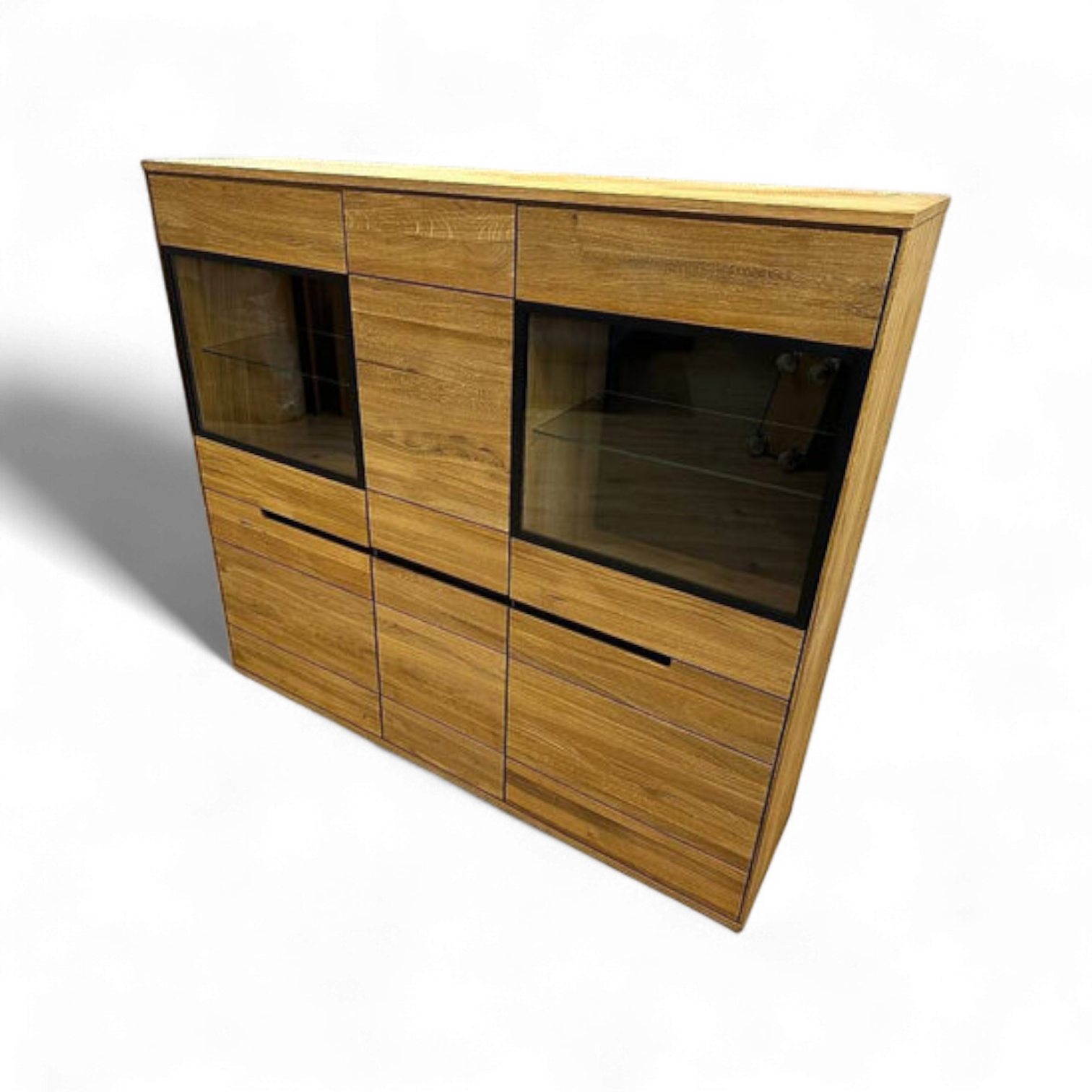Highboard LOLA Eiche teilmassiv