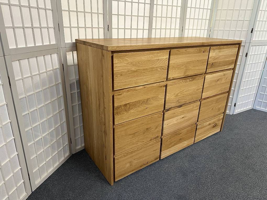 Kommode RÖDVIG Wildeiche massiv Möbel Rufli AG kommode-sideboard-roedvig-wildeiche-massiv-geolt-130-cm-3