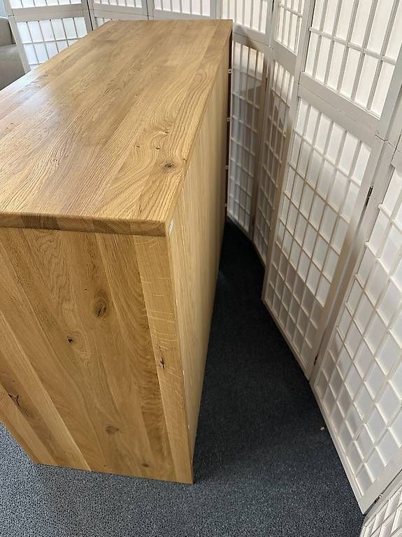 Kommode RÖDVIG Wildeiche massiv Möbel Rufli AG kommode-sideboard-roedvig-wildeiche-massiv-geolt-130-cm-7