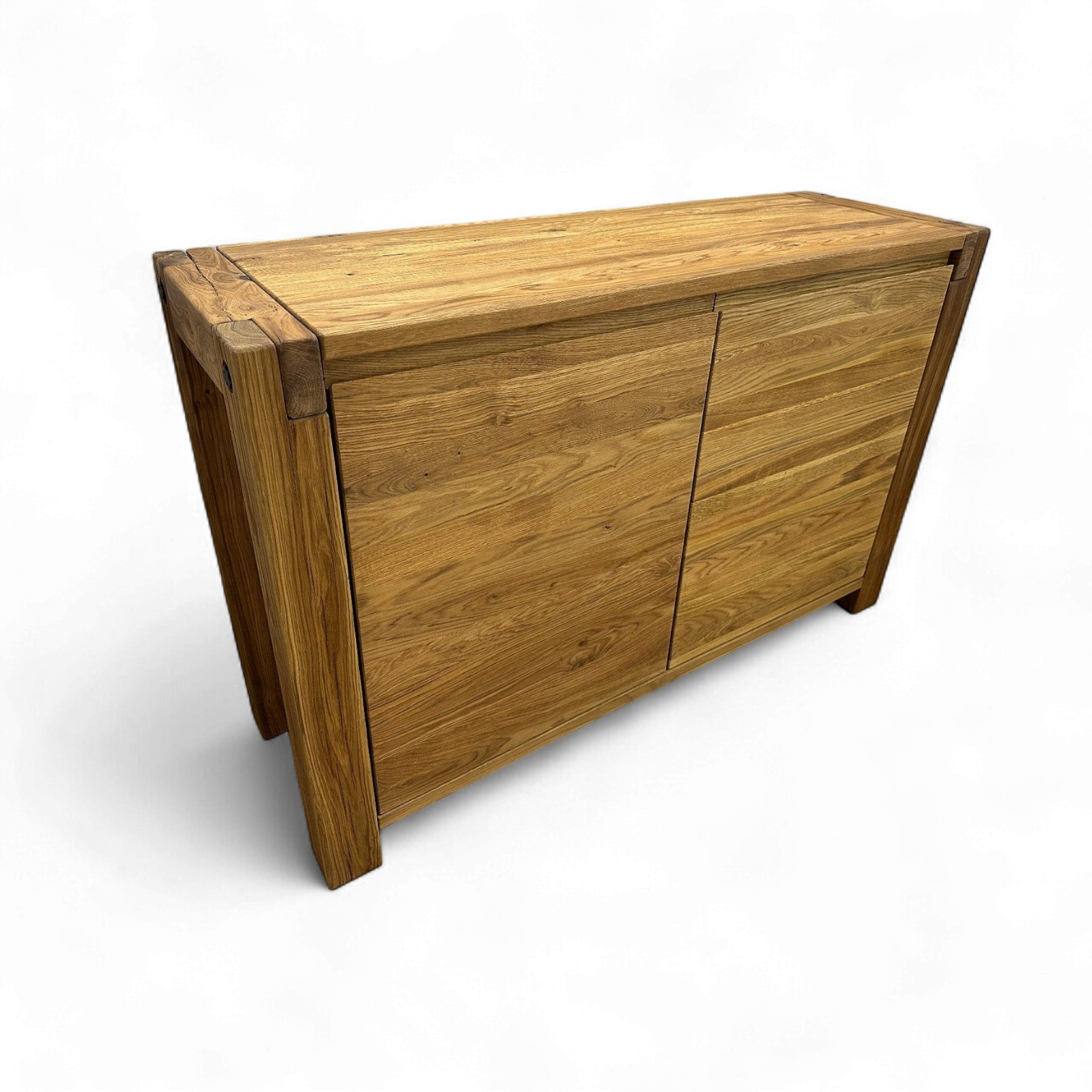Kommode WOODSTOCK Wildeiche massiv 2 Türen