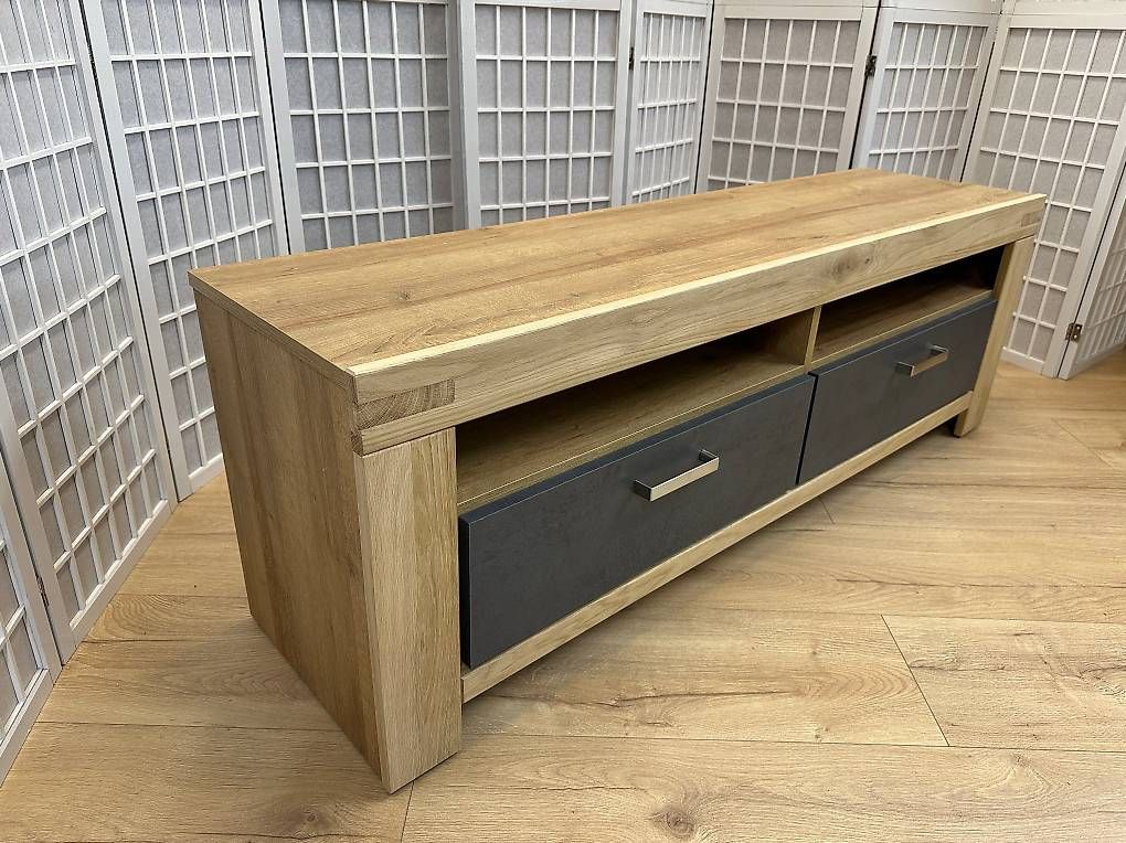 Lowboard ALINA Decor Eiche anthrazit