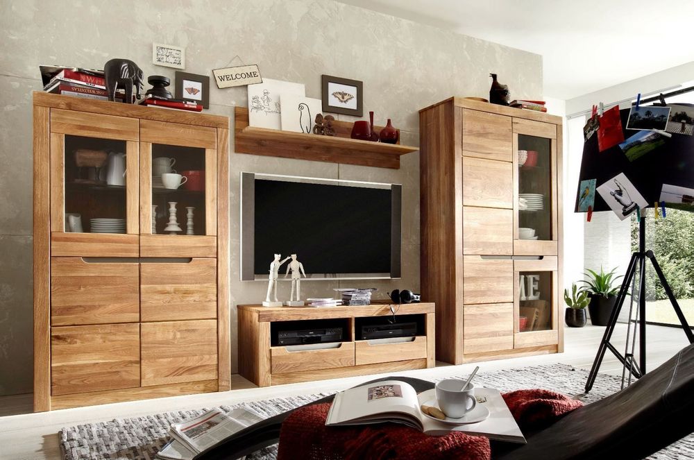 Sideboard BASEL Wildeiche massiv