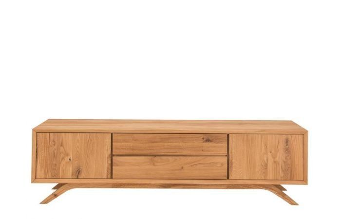 Lowboard VEGAS Wildeiche massiv 180 cm