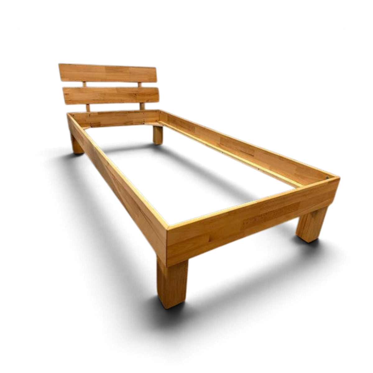 Bettrahmen WOODY Buche massiv Möbel Rufli AG massivholzbett-bettrahmen-inkl-kopfteil-woody-buche-massiv-90-x-200-cm