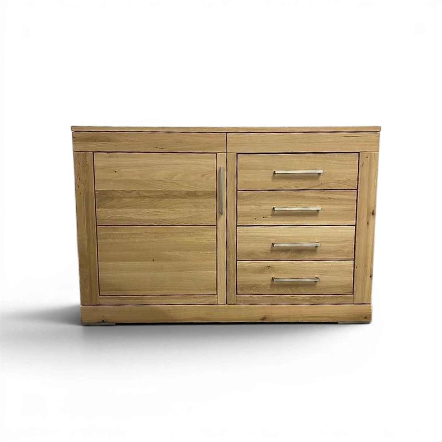 Raumteiler Sideboard CASERA Wildeiche massiv Bianco
