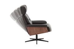 Sessel MANILA Leder Möbel Rufli AG relax-sessel-manila-leder-schwarz-inkl-hocker_7