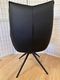 2er Set Sessel PACORA Leder schwarz Möbel Rufli AG sessel-armlehnen-pacora-leder-schwarz-drehbar-ruckstellung-federkern-luxuskomfortsitz-4