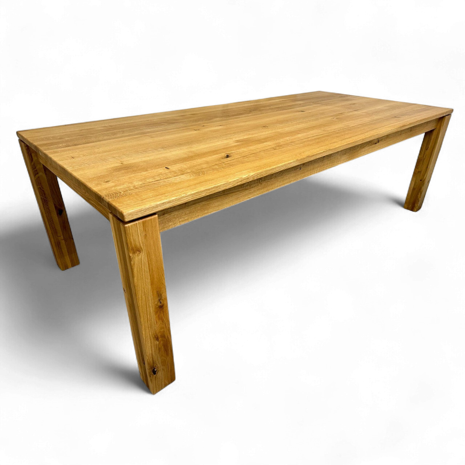 Tisch IDEAL rust. Asteiche Wildeiche massiv 240 cm