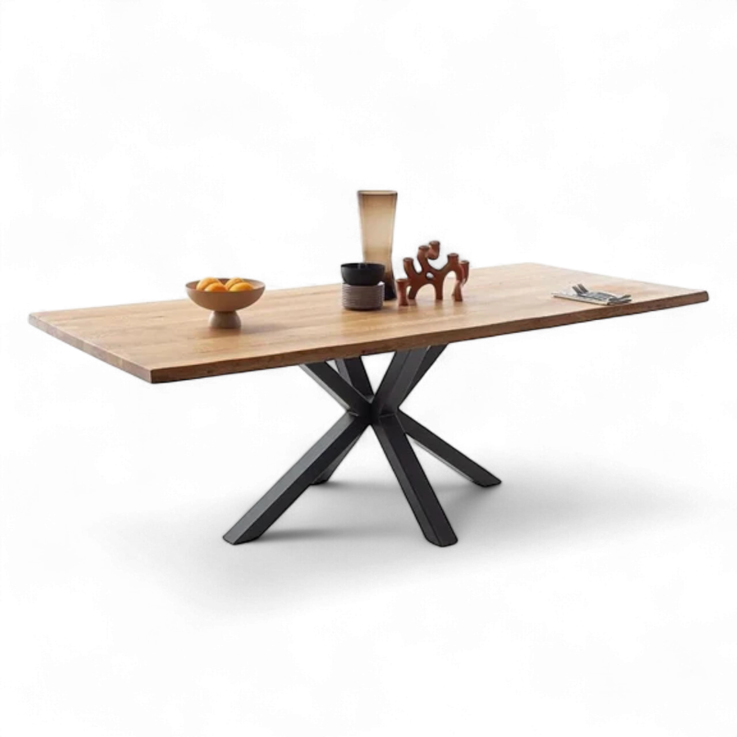 Tisch DEBA SPIDER Wildeiche massiv