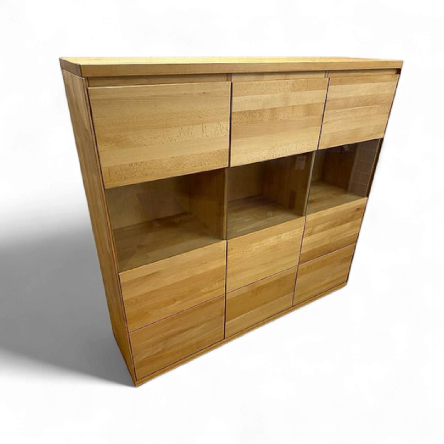 Highboard FLAIR Kernbuche massiv