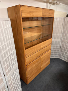 Vitrine NYON Kernbuche massiv Möbel Rufli AG vitrine-highboard-wimmer-nyon-kernbuche-massiv-120-x-190-cm-5
