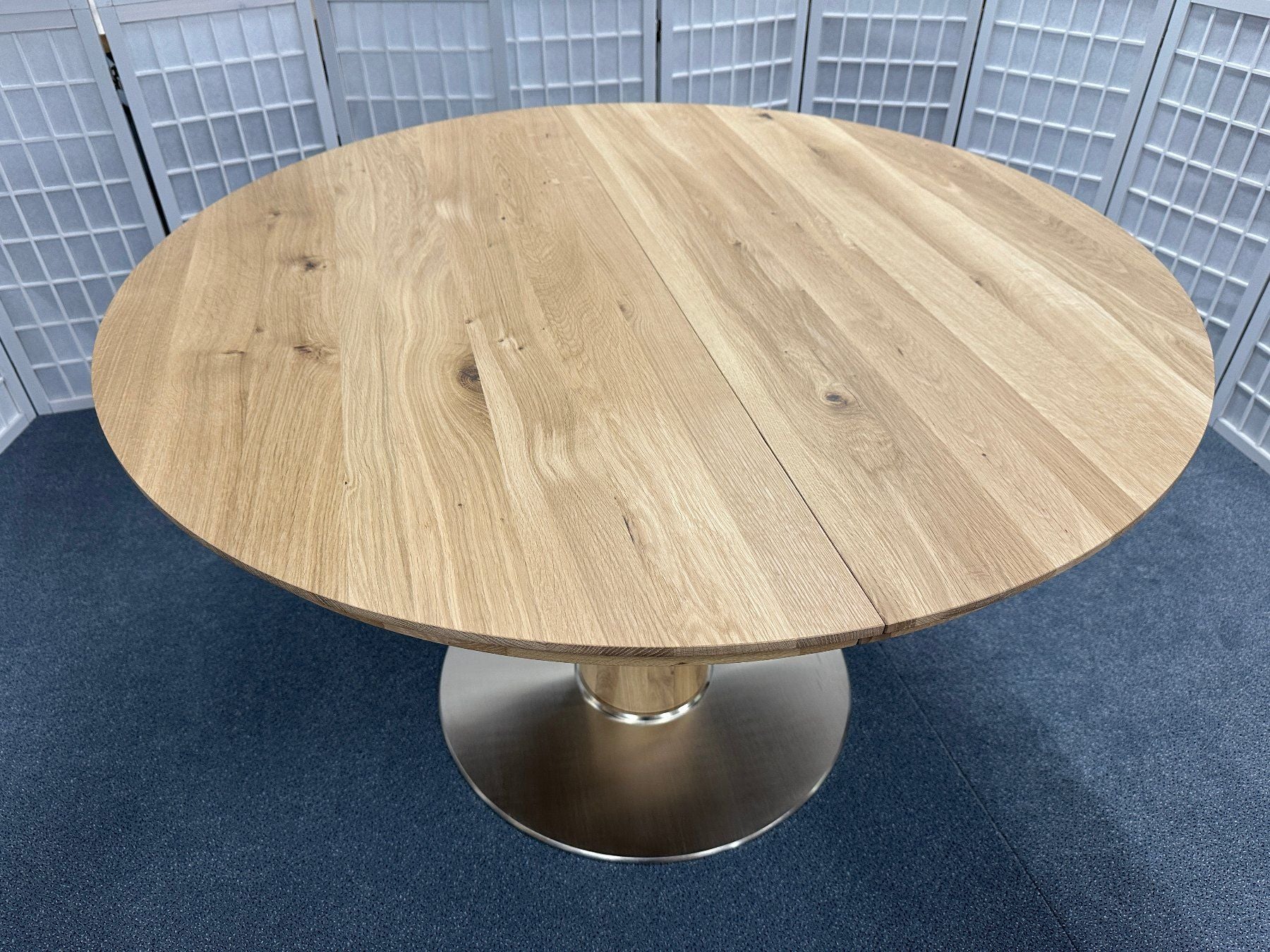 Auszugtisch OREL Asteiche massiv Bianco geölt