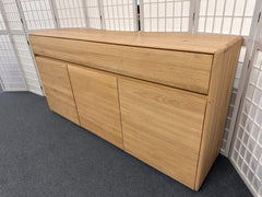 Sideboard NYON Asteiche massiv bianco geölt Möbel Rufli AG wimmer-sideboard-nyon-rustikale-asteiche-wildeiche-eiche-bianco-178-cm-Schubladen